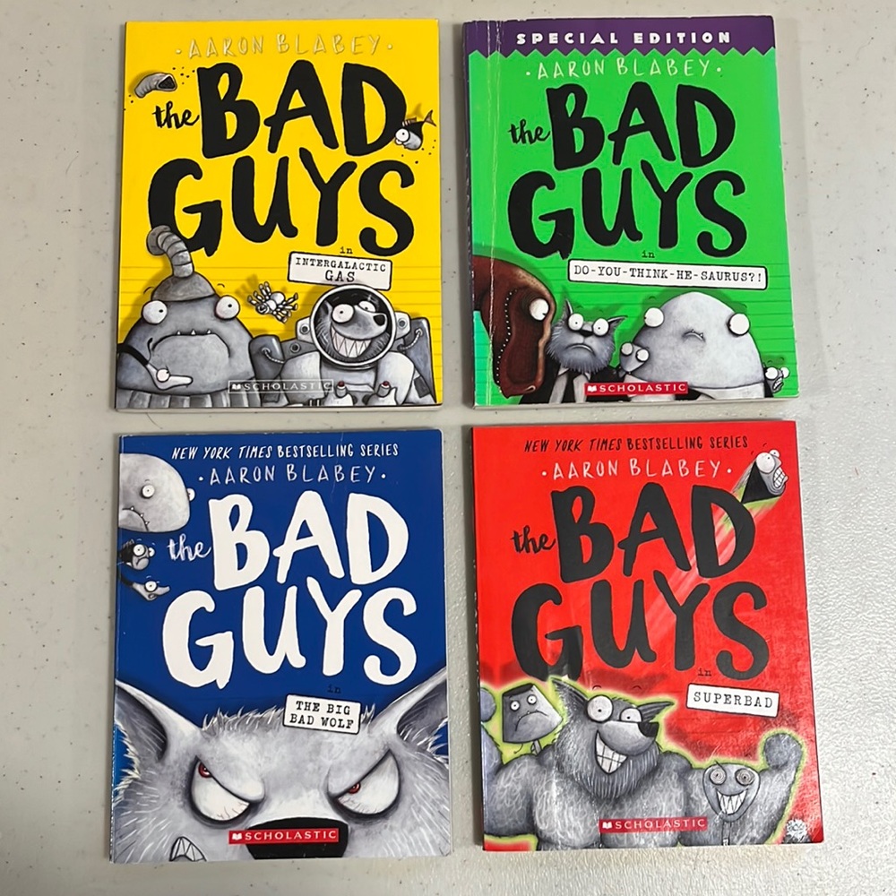 4 The Bad Guys Books